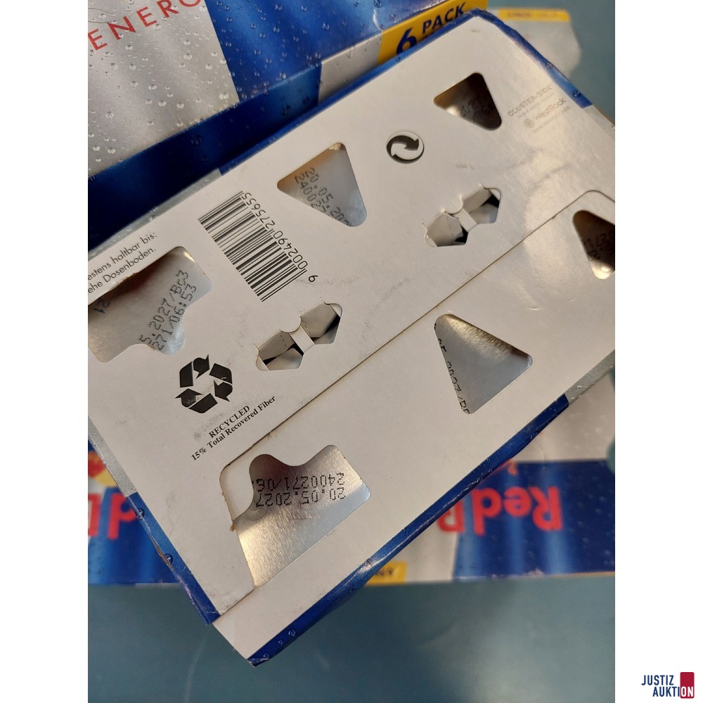 8 6er Pack Red Bull Energy Dring &aacute; 250 ml Ablaufdatum&colon; 20&period;5&period;2027