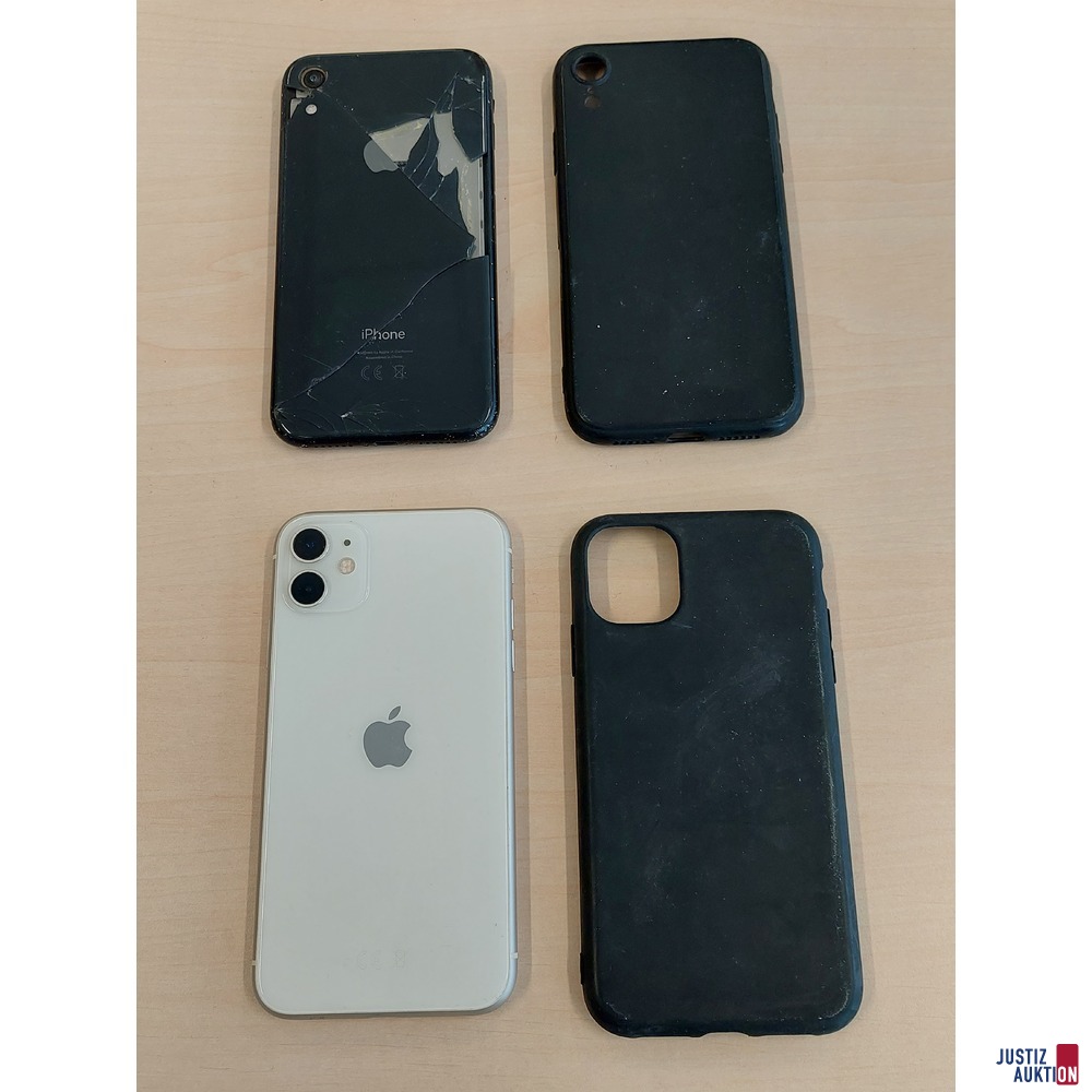 Handy der Marke Apple iPhone XR u.a.