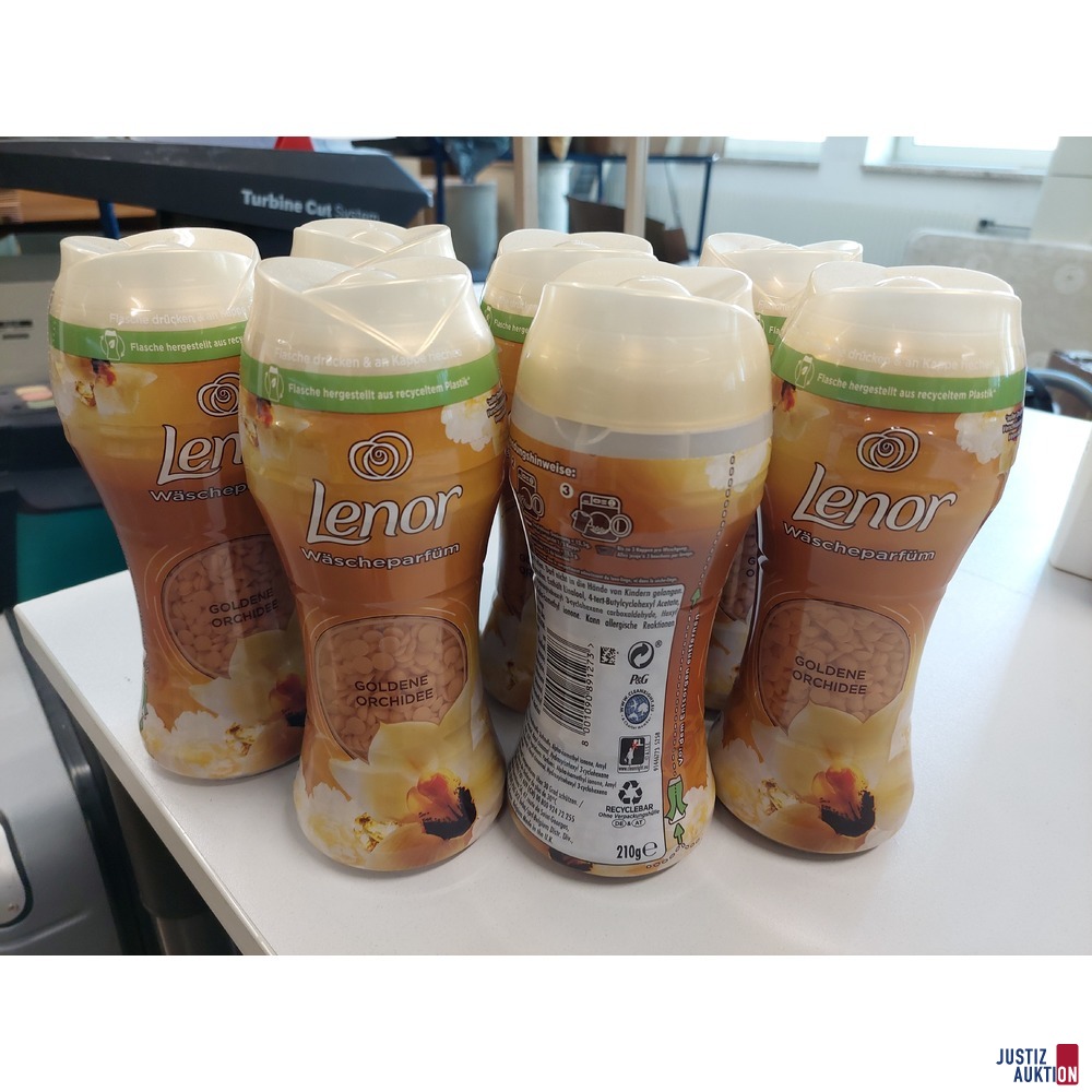 7 x Wäscheparfüm der Marke Lenor Goldene Orchidee je 210g