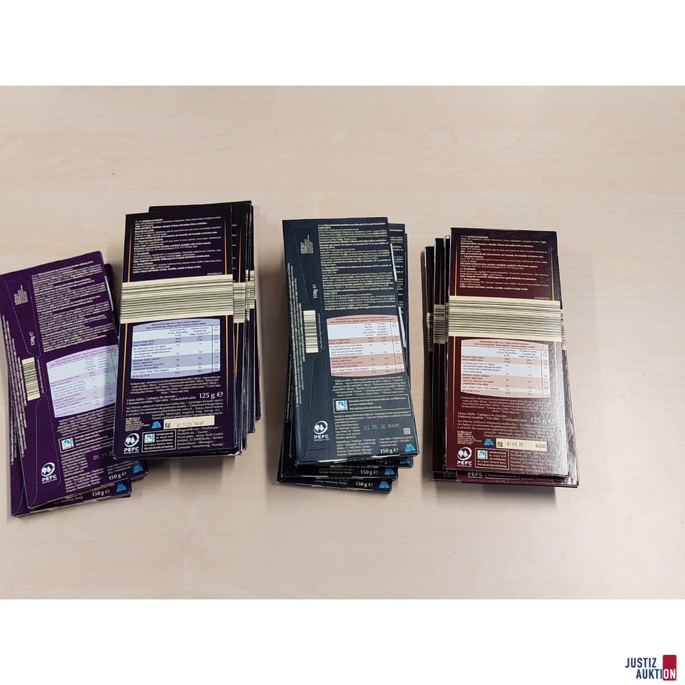 25 x Moser Roth Schokoladen von Hofer/Aldi