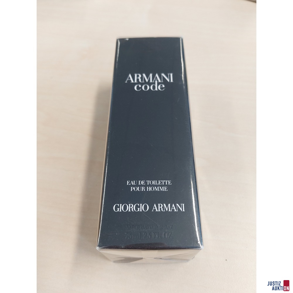 Eau de Toilette der Marke Giorgio Armani Code 75 ml