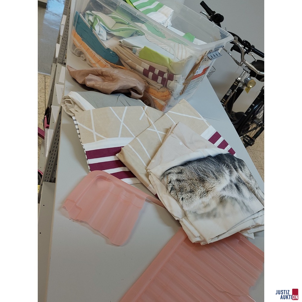 Konvolut bestehend aus diverser Bettwäsche