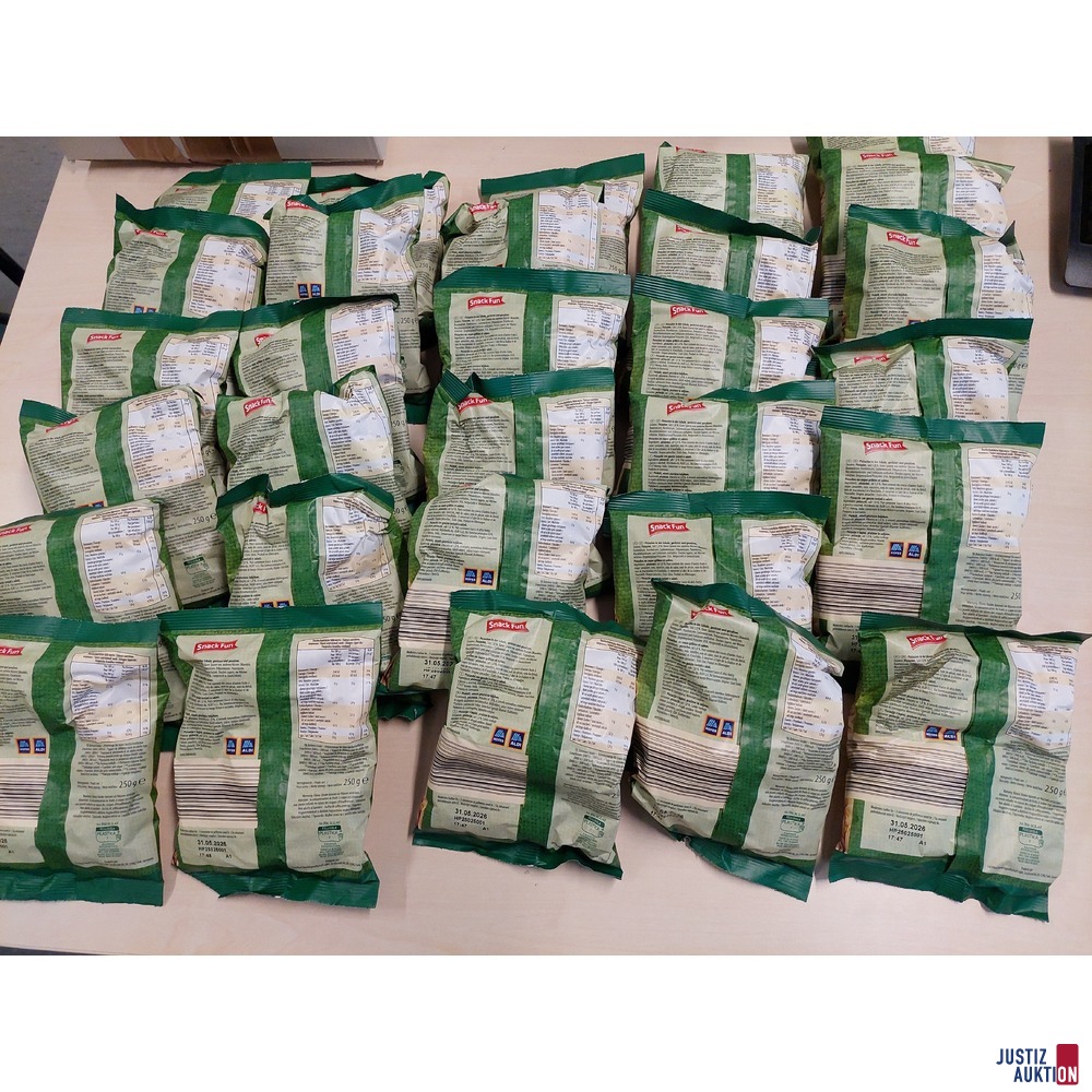 30 x Geröstete Pistazien - Snack Fun von Hofer/Aldi je 250g 