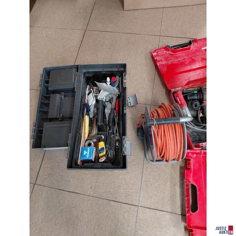 Konvolut an diversen Hilti Maschinen