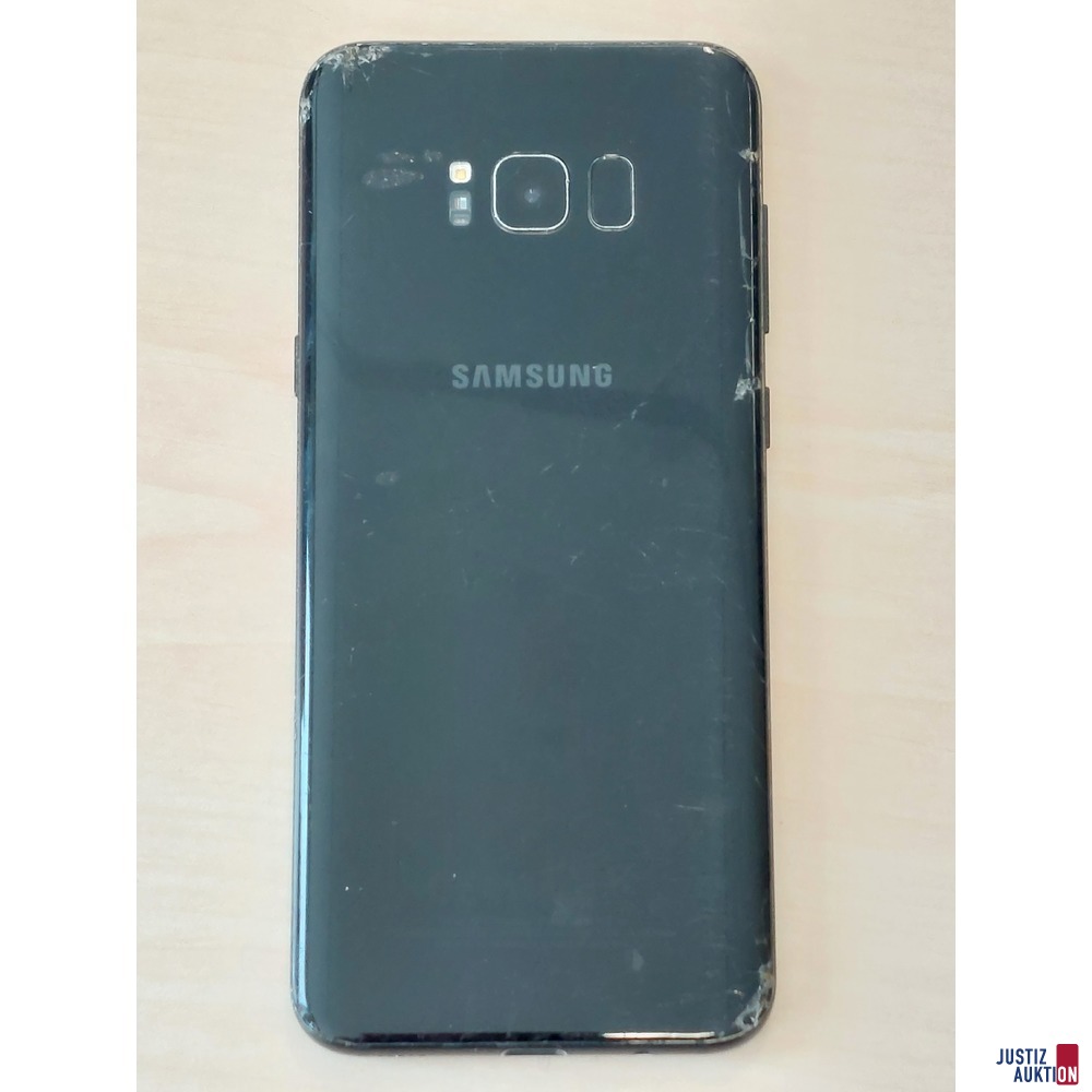 Handy der Marke Samsung Galaxy S 8+ gebraucht/Gebrauchsspuren vorhanden