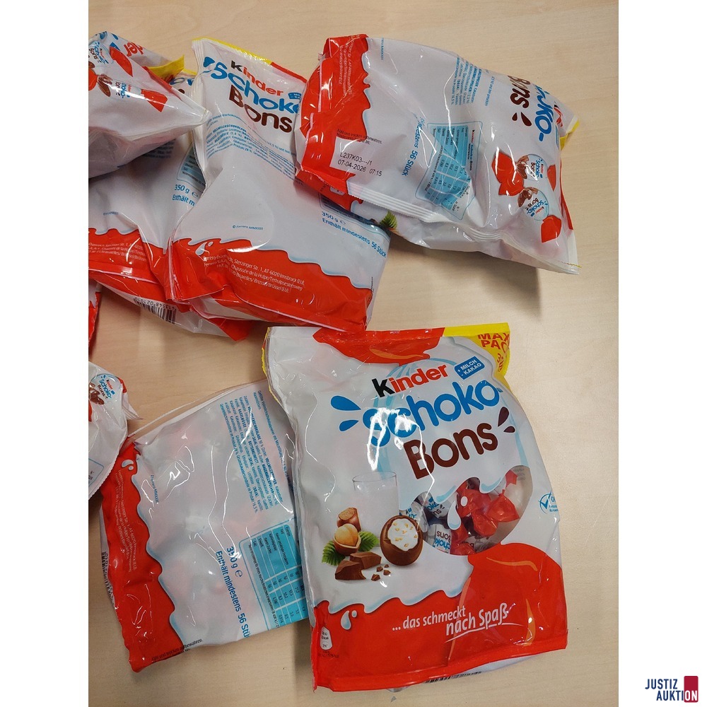 8 x Kinder Schoko-Bons der Marke Ferrero je 350 g 