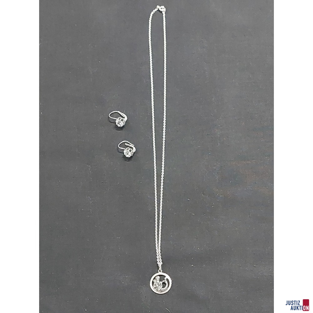 Konvolut aus Silberschmuck