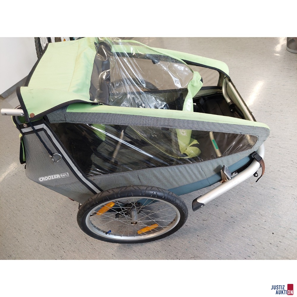 Kinderfahrradanhänger der Marke Croozer Kid for 2