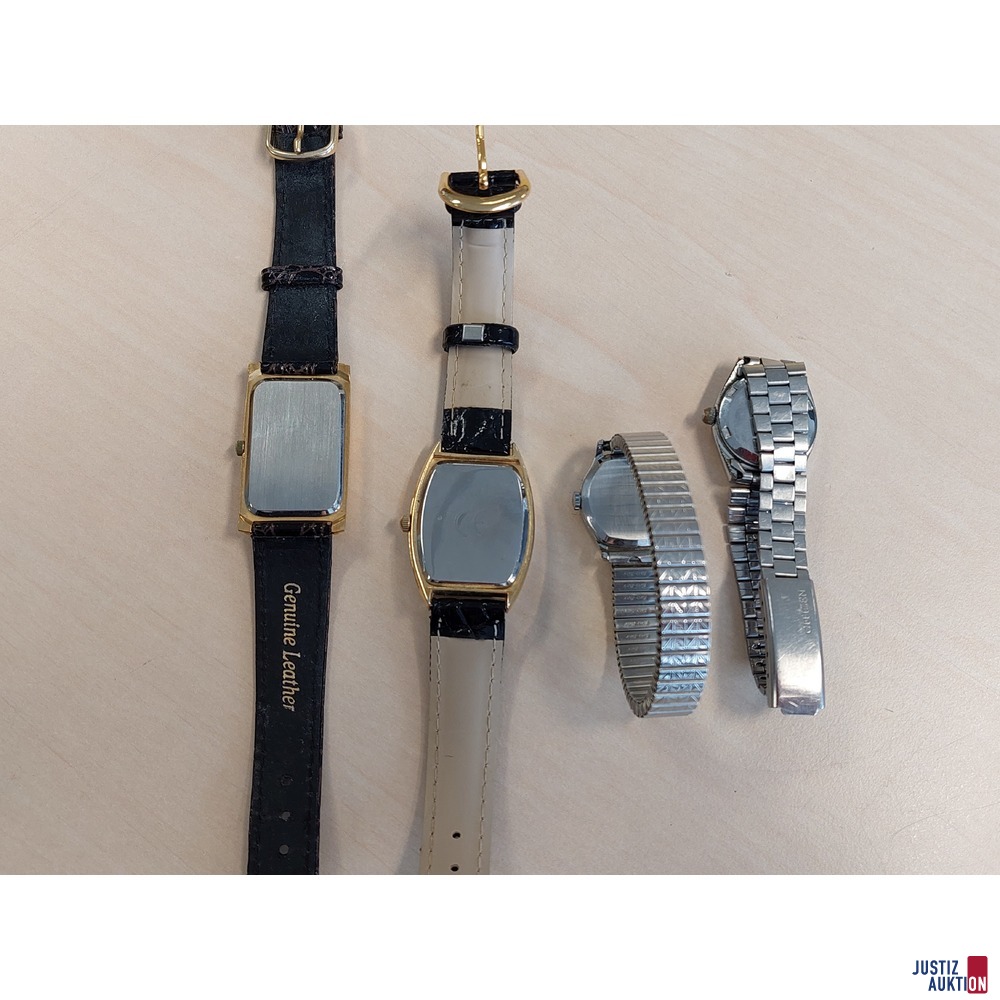 Konvolut bestehend aus 4 Damenarmbanduhren