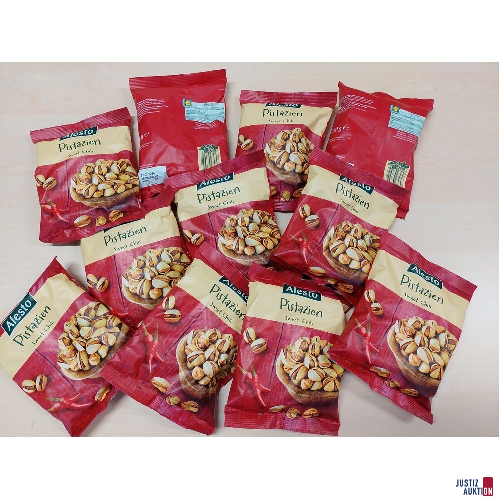 11 Packungen Pistazien