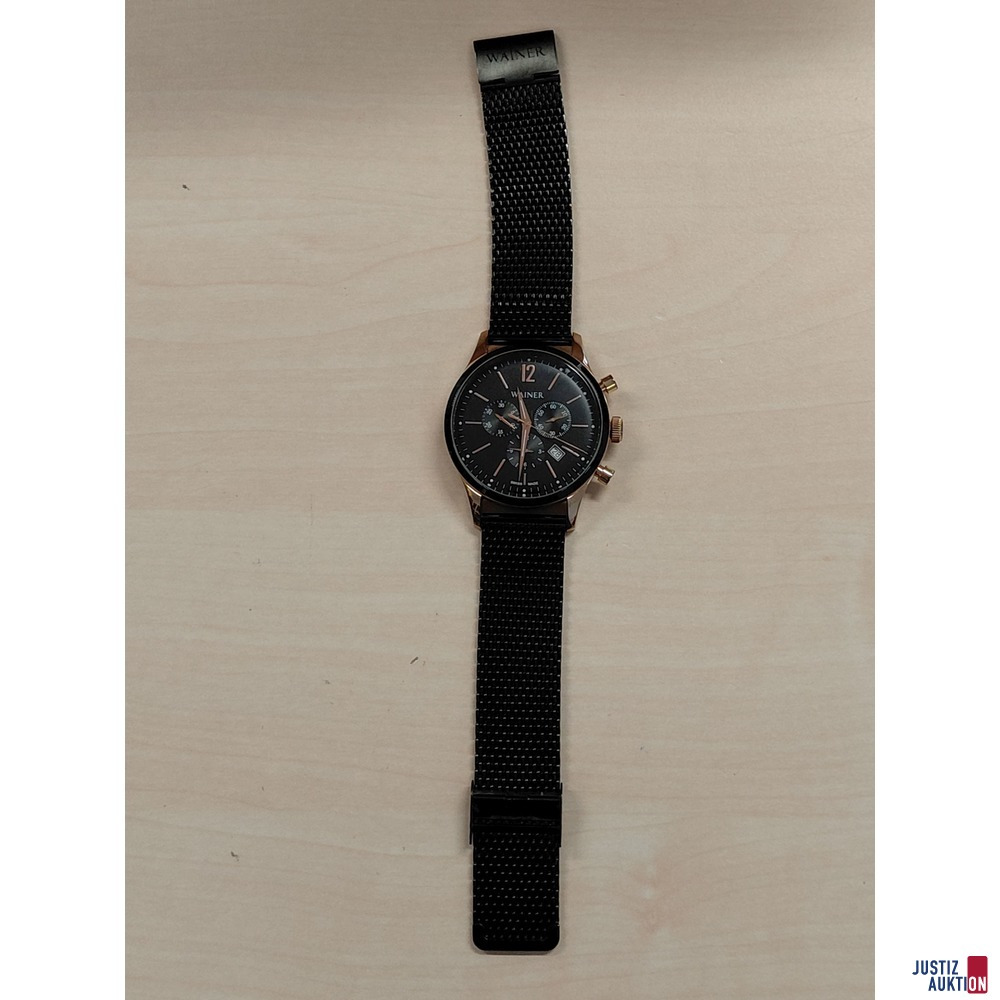 Herrenarmbanduhr der Marke Wainer