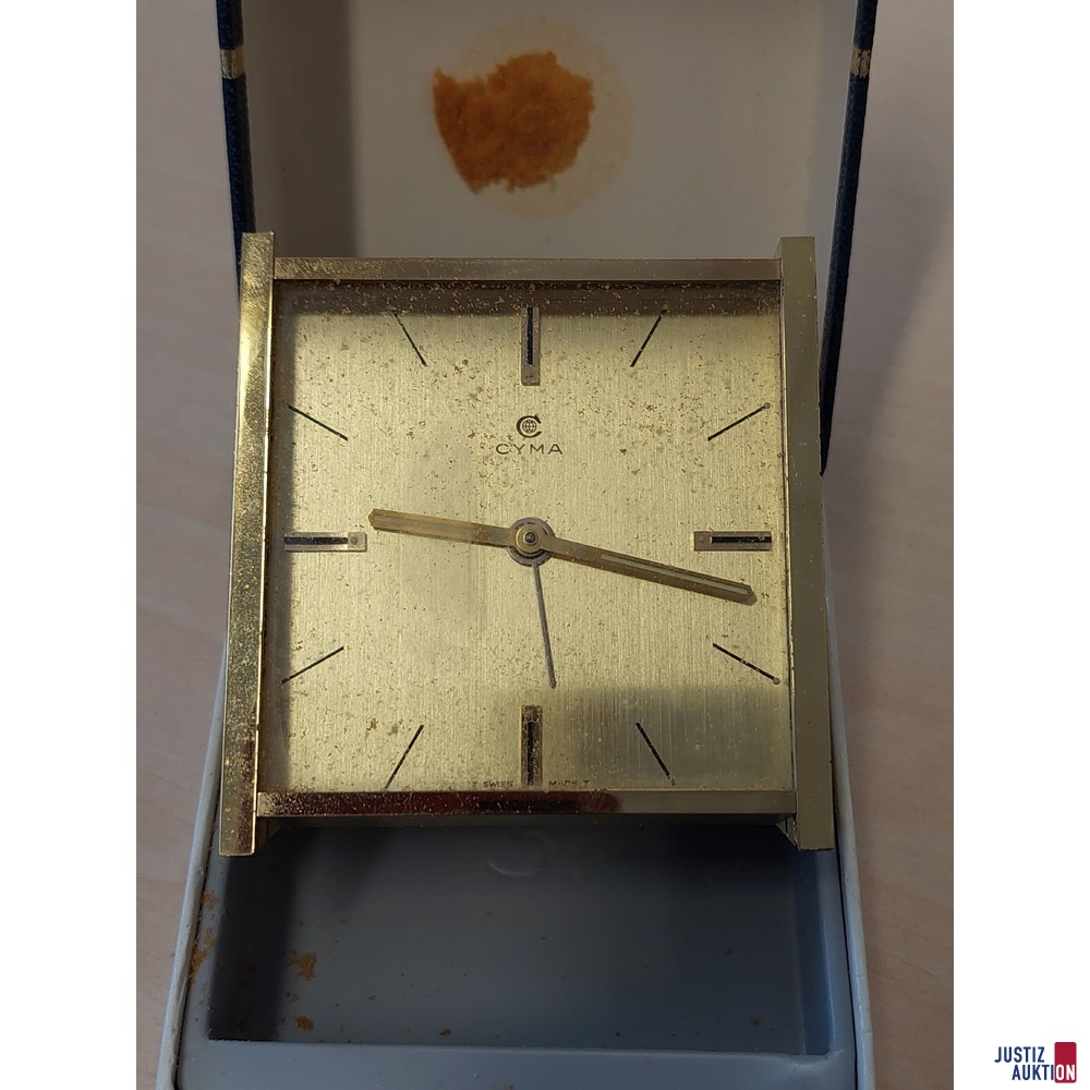 CYMA Wecker in Originalbox u.a.