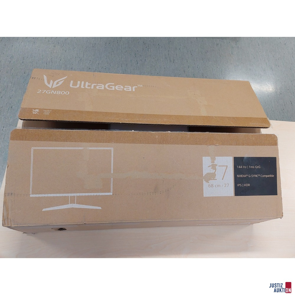 Monitor der Marke LG - Model&colon; 27GN800&comma; 27 Zoll