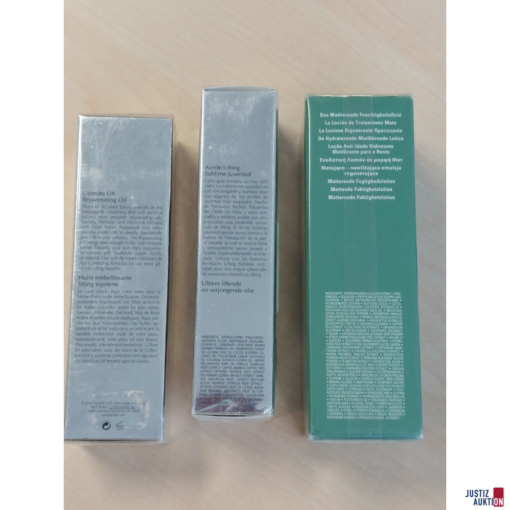 Feuchtigkeitsfluid der Marke La Mer 50 ml u.a.