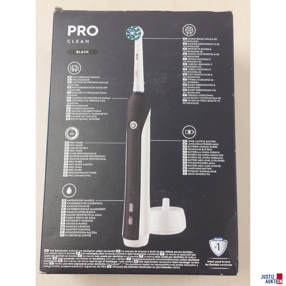 Elektrische Zahnb&uuml;rste der Marke Oral-B Pro Clean  in Originalverpackung - NEU