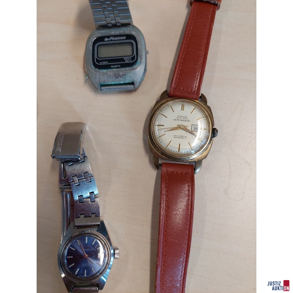 2 Quarzuhren u&period;a&period;