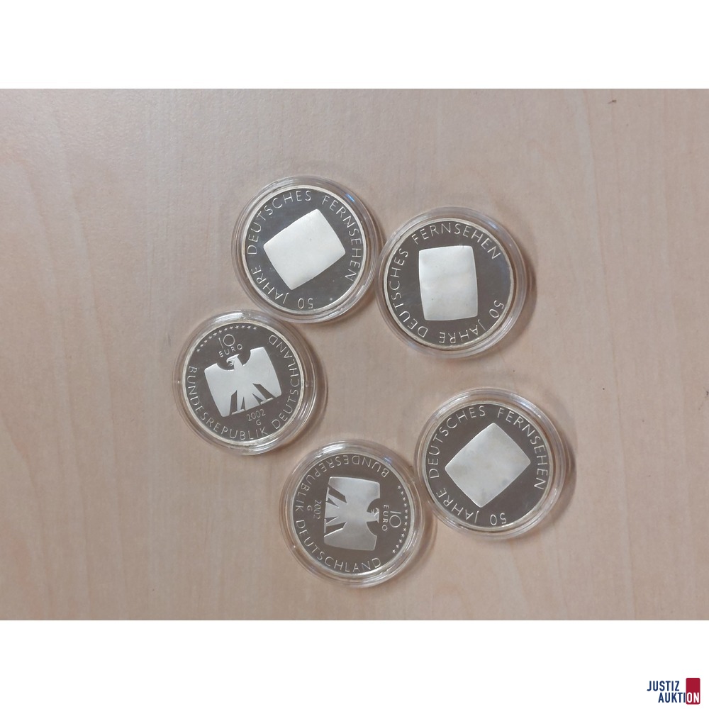 Gedenkm&uuml;nzensatz Bundesrepublik Deutschland