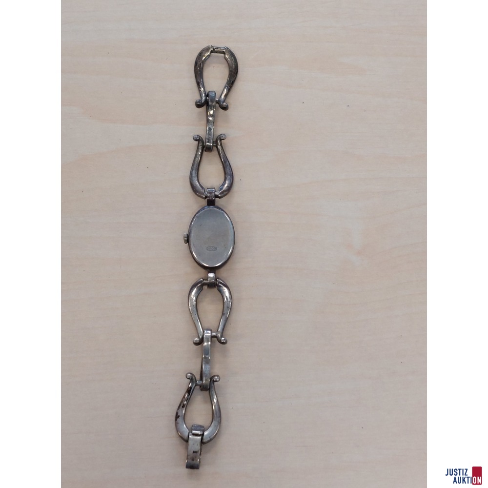 Damenarmbanduhr Silber Marke Oriosa