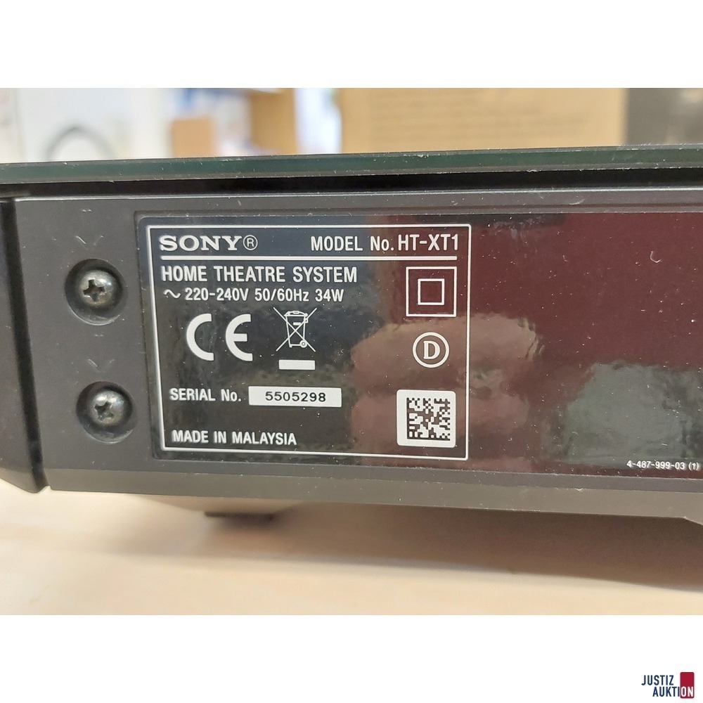 Soundbar der Marke Sony HT-XT1 u.a.