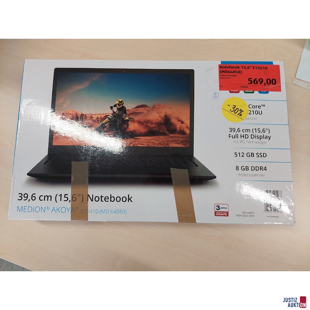 Notebook der Marke MEDION AKOYA E15410 (MD 64050)