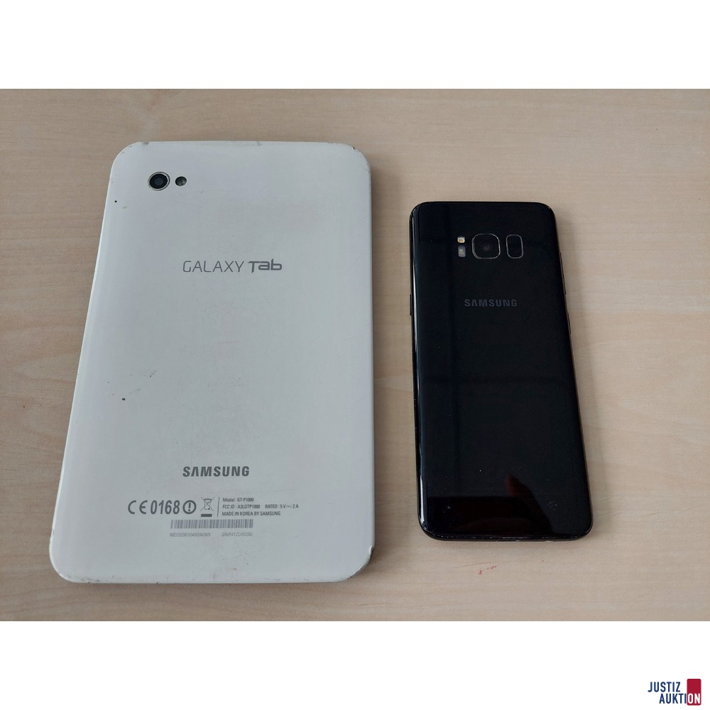 Handy der Marke Samsung Galaxy S8 u.a.