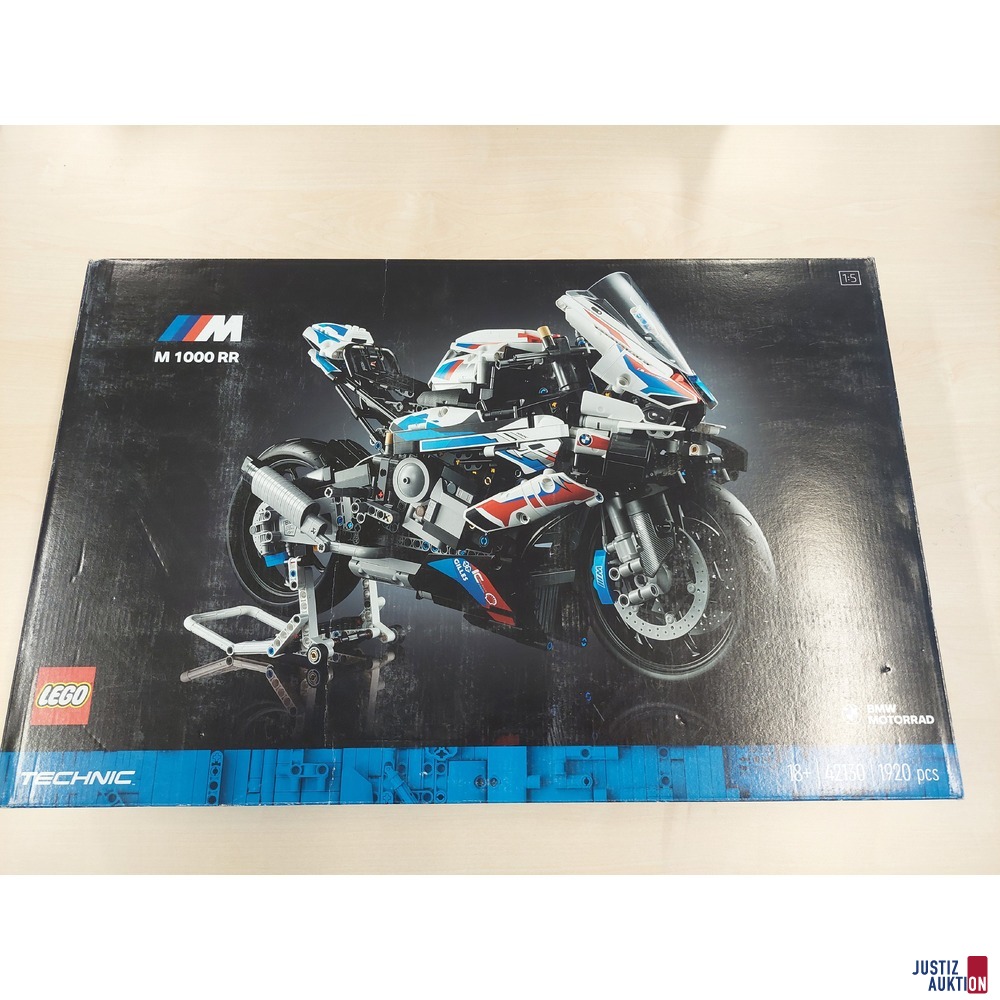 Lego Technic BMW Motorrad M 1000 RR 1920 Teile 42130