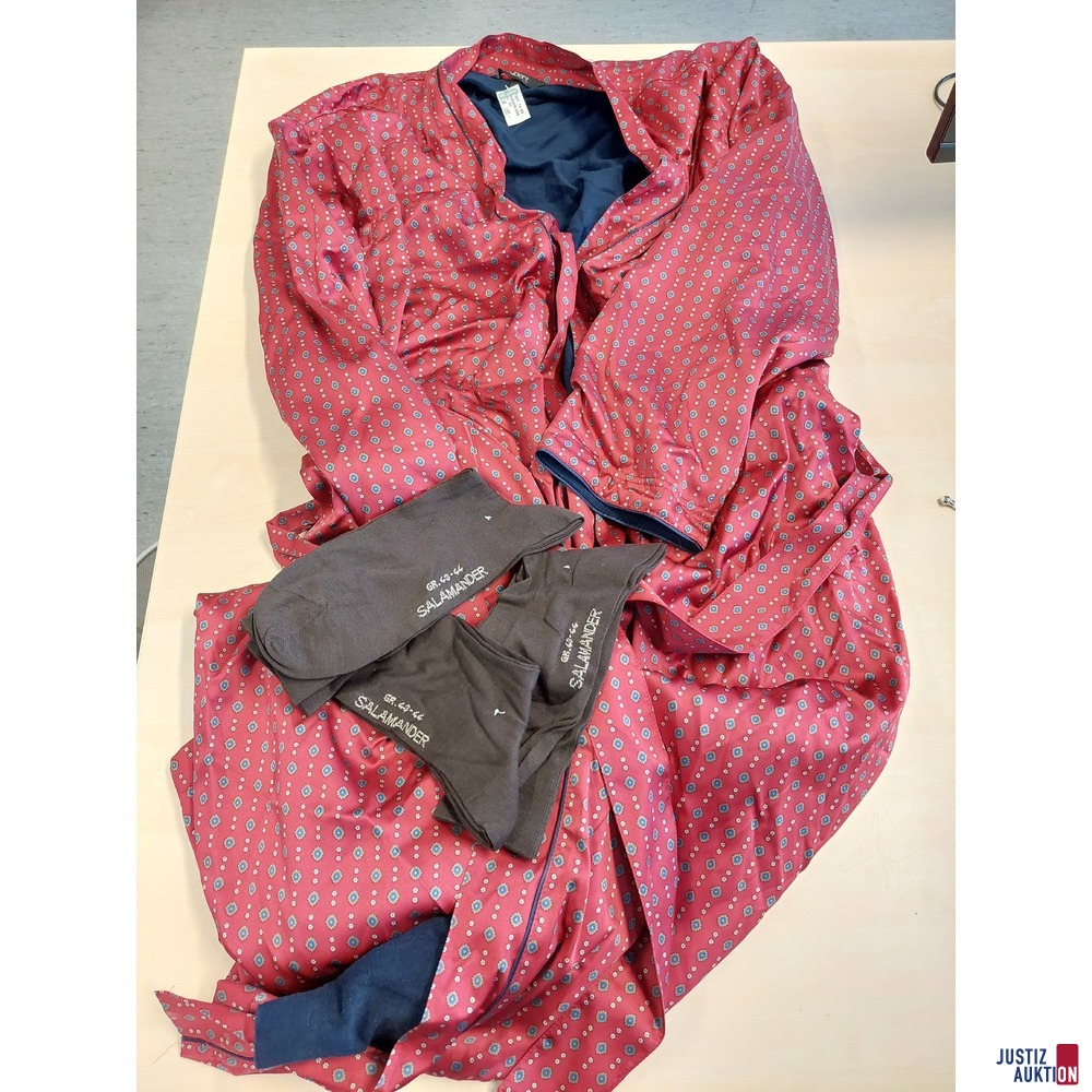 Schlafmantel der Marke Toubert Gr&ouml;&szlig;e 50 u&period;a&period;