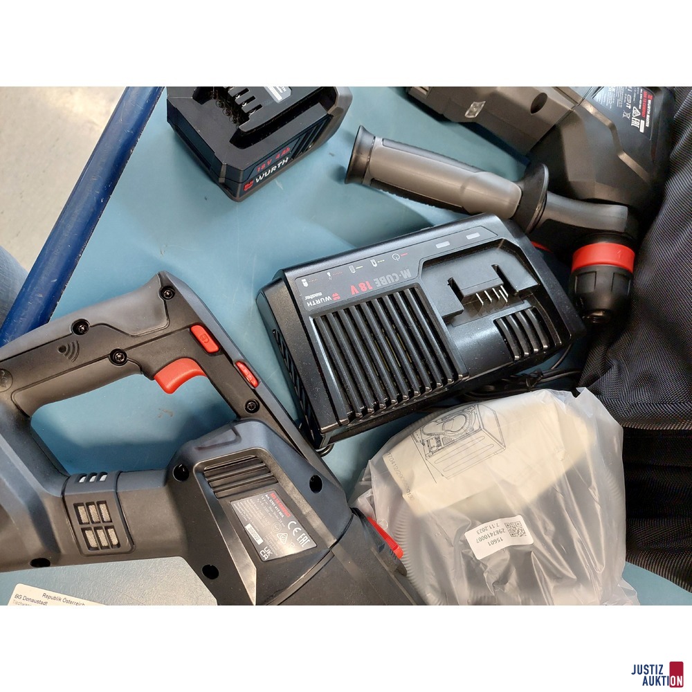 Akku-Maschinen Taschenset der Marke W&uuml;rth