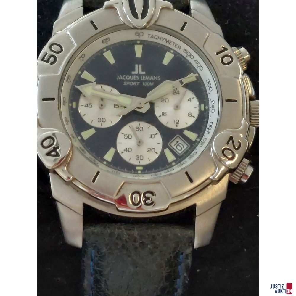 Herrenarmbanduhr der Marke Jacques Lemans