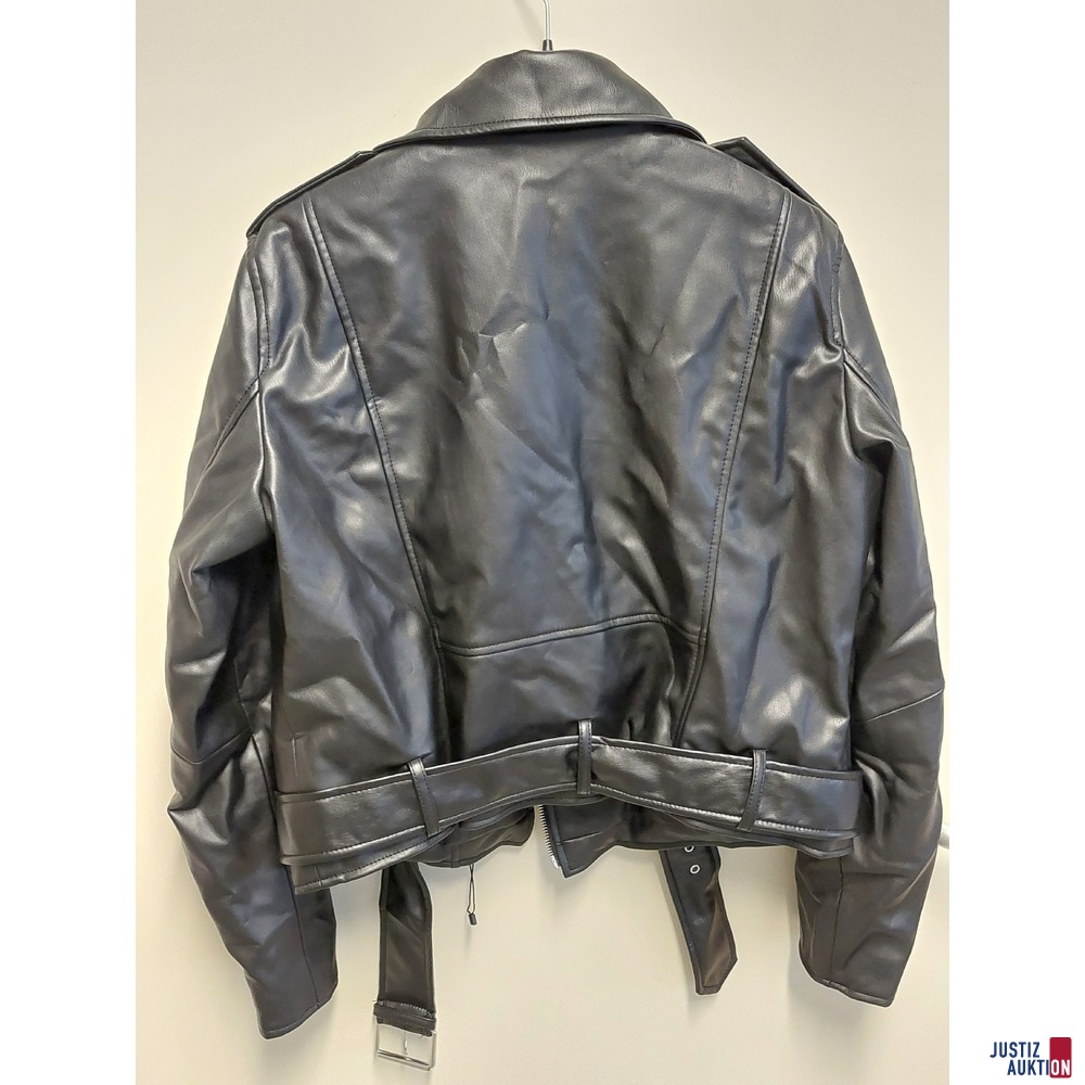 Kunstleder Damenjacke der Marke ZARA Gr. XL NEU