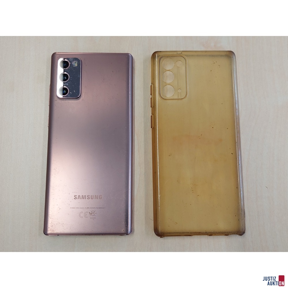 Handy der Marke Samsung Galaxy Note 20 Ultra 5G - Model&colon; SM-N981B