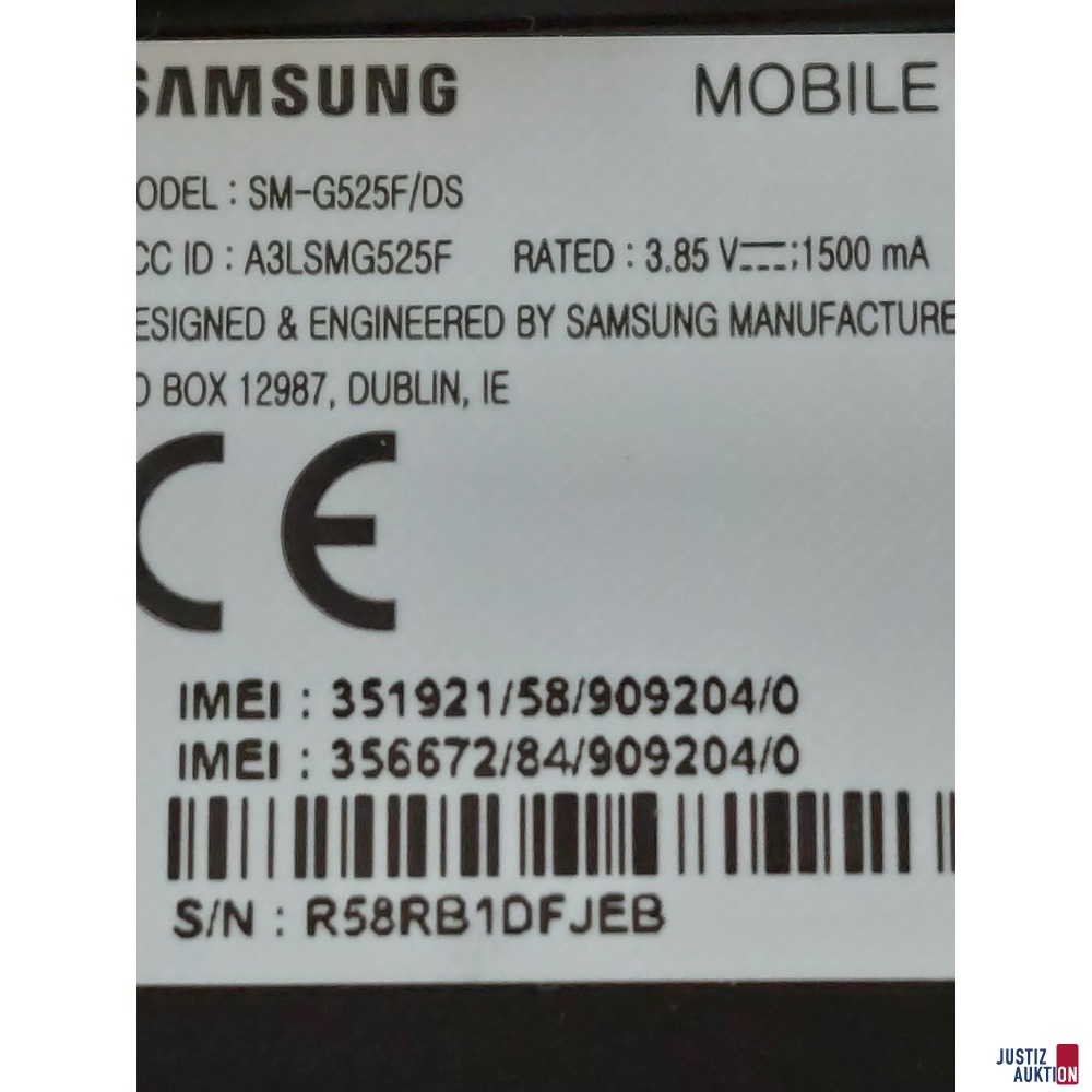 Handy der Marke Samsung Galaxy XCover 5