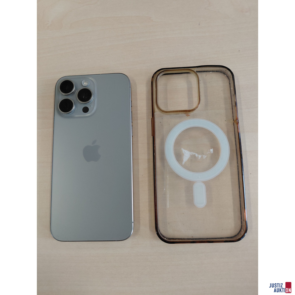Handy iPhone 15 Pro Max -&nbsp;IMEI&colon; 354009445891784