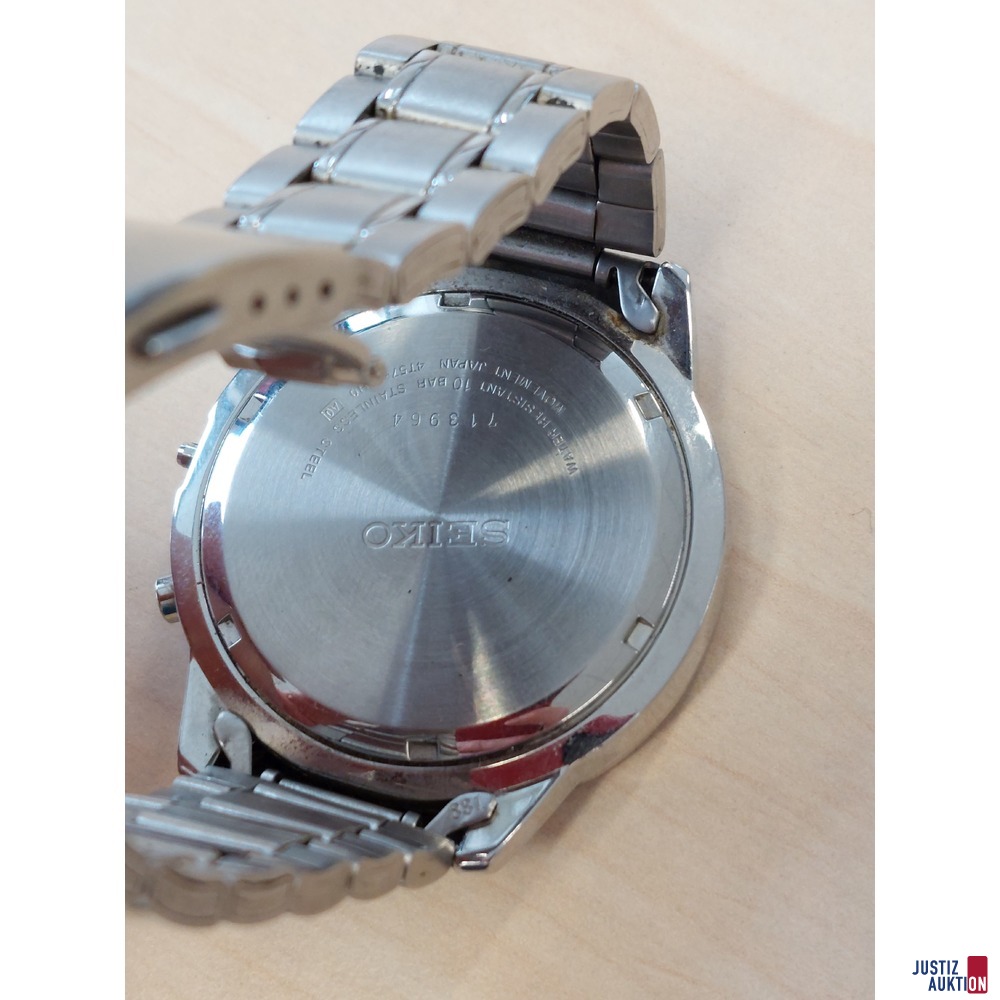 Herrenarmbanduhr der Marke Seiko