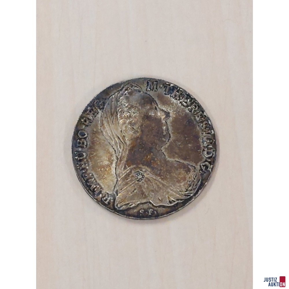 Maria Theresien Taler 833 Silber mit 28 g