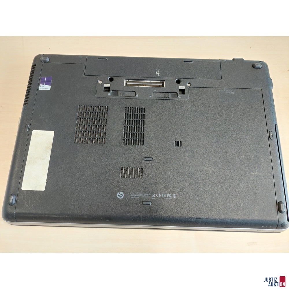 Laptop der Marke HP ProBook u.a.