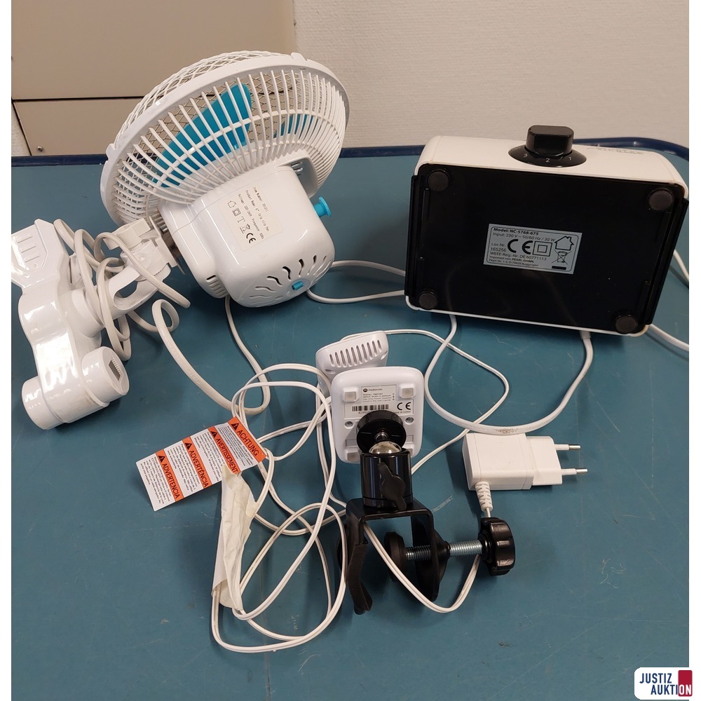 Mini Tisch-&sol;Walzenventilator der Marke Sichler u&period;a&period;