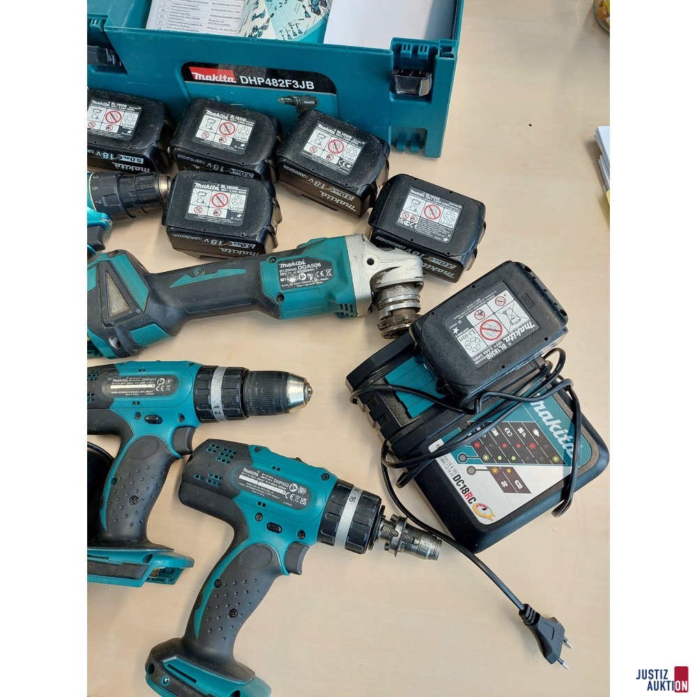 Konvolut der Marke Makita