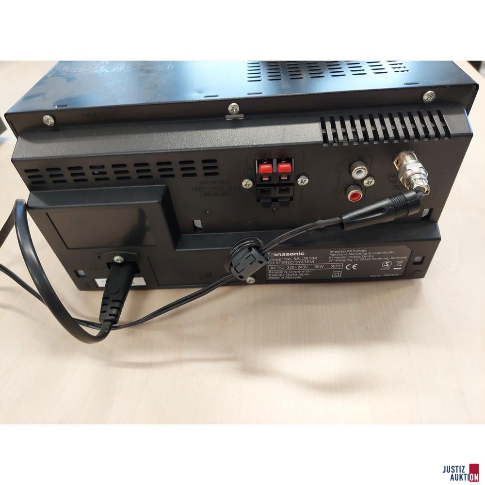 Mini Stereo Anlage der Marke Panasonic SA-UX104