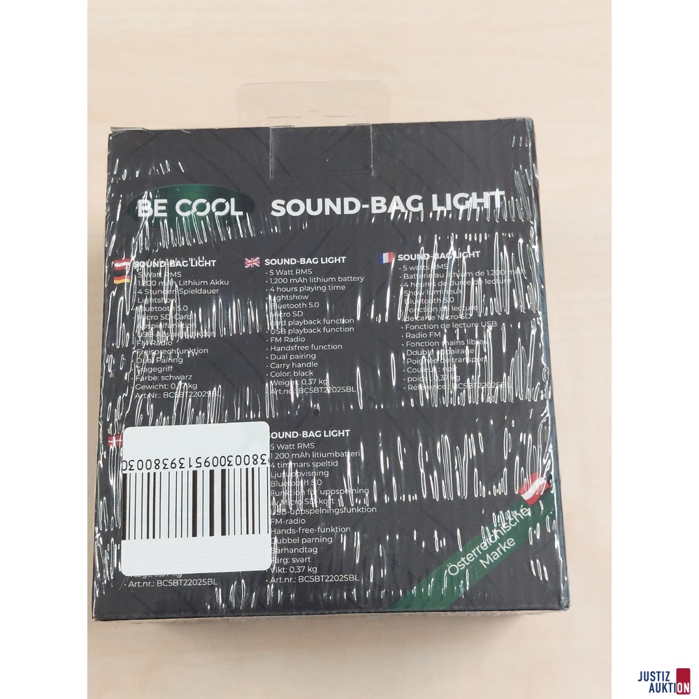 Sound Bag Light der Marke Be Cool