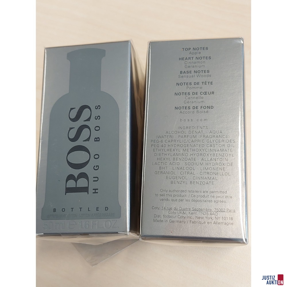 2 Aftershave der Marke Hugo Boss Bottled 50 ml in Originalverpackung und NEU