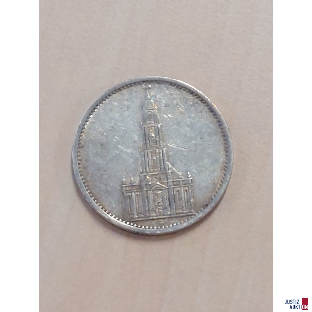 Eine Reichsmark Deutsches Reich 1935 Garnisonskirche