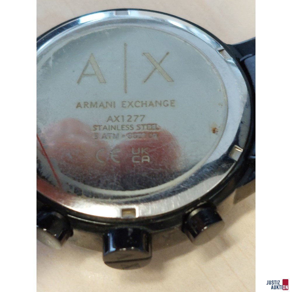 Herrenarmbanduhr der Marke Armani