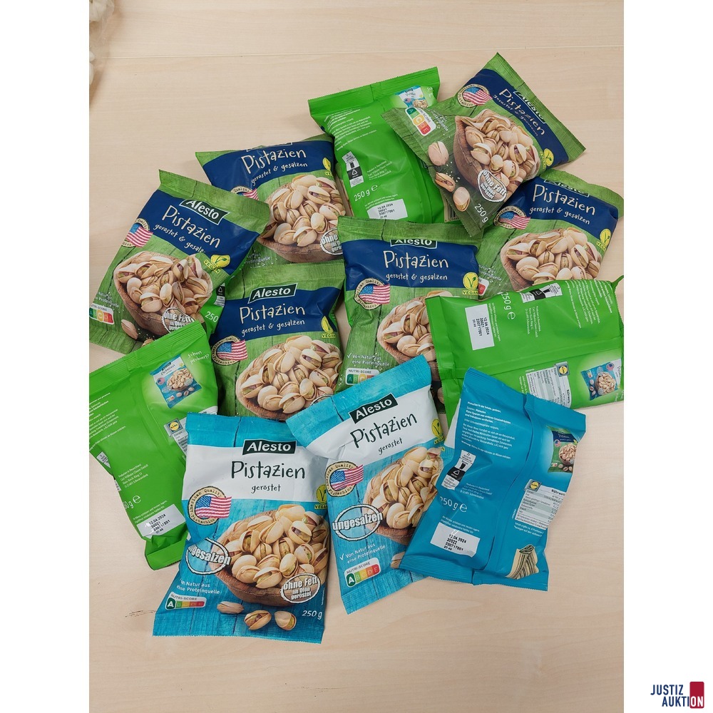12 Packungen Pistazien