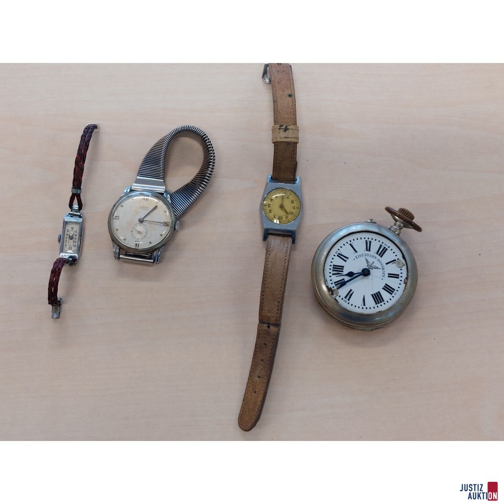 1 Taschenuhr u&period;a&period;