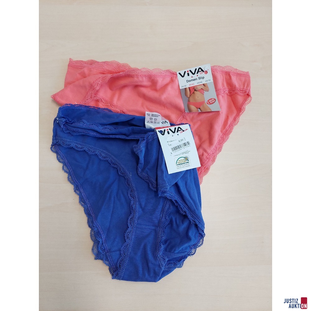 2 x 2er Pack Damen Slip der Marke ViVA Gr. 40/42 NEU
