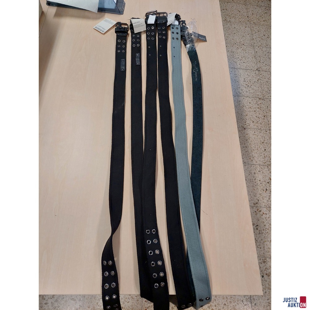 6 Herreng&uuml;rtel in den L&auml;ngen 120&comma;125&comma;140&comma;160 cm