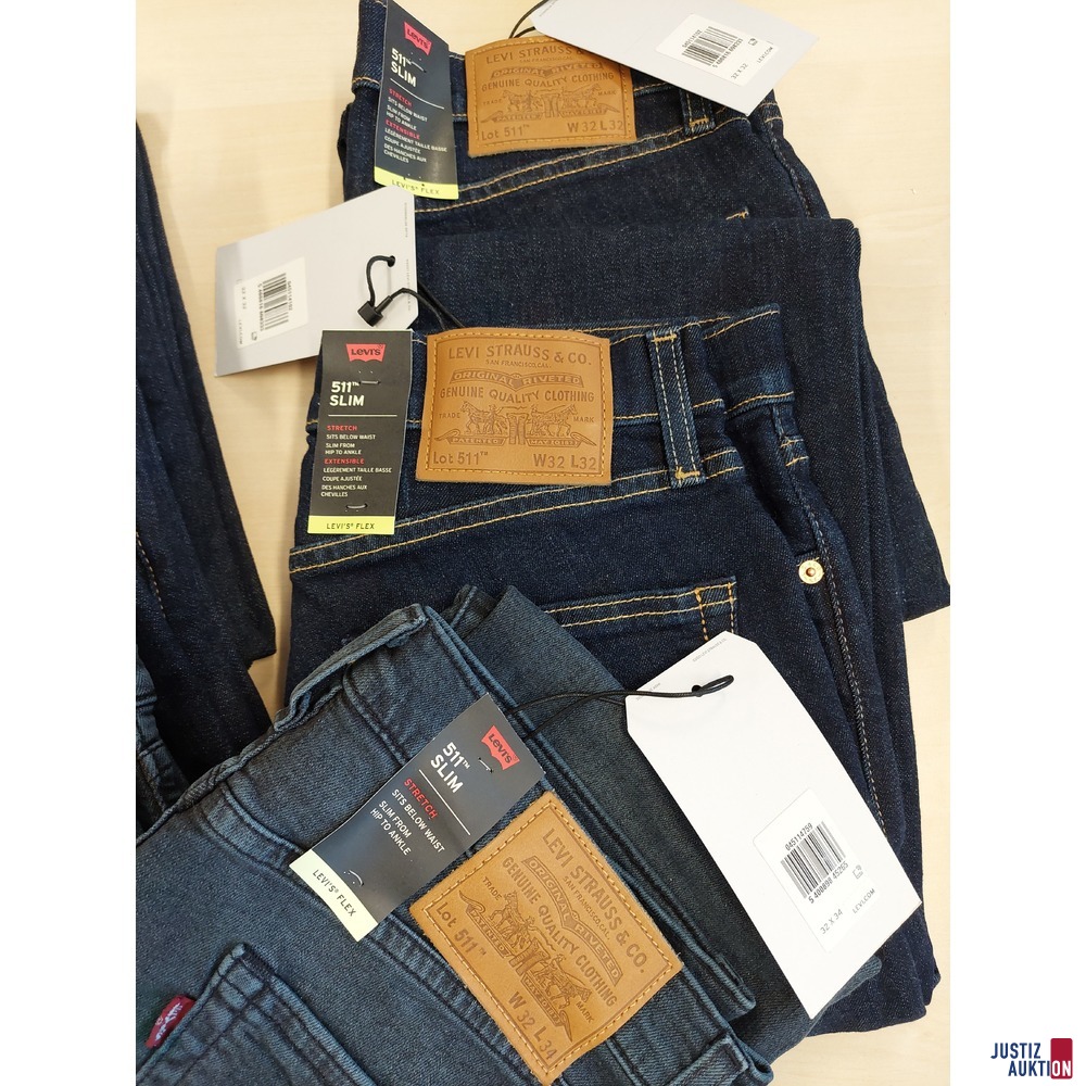 6 Jeans der Marke Levi`s 511 Slim