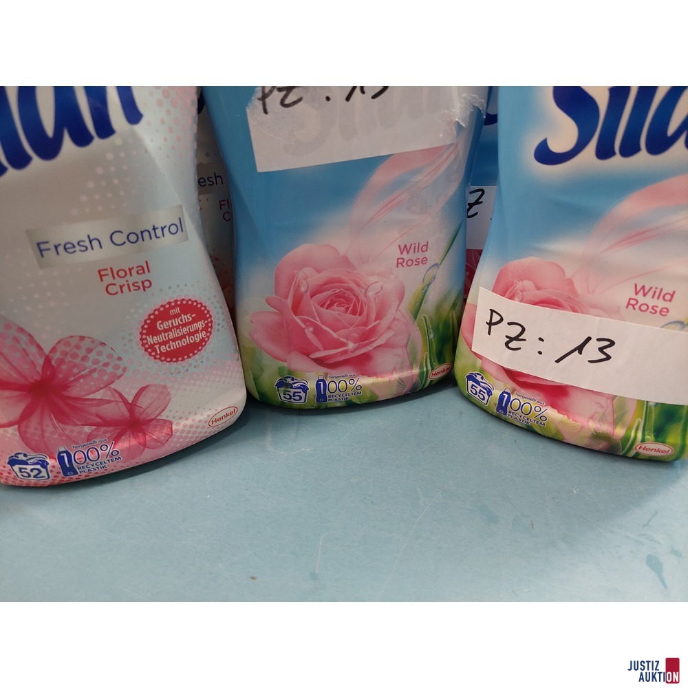 2 Weichspüler der Marke Silan Fresh Control Floral u.a