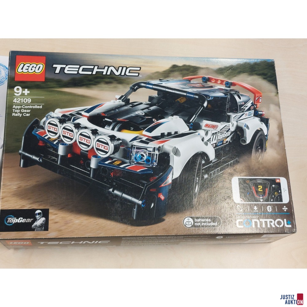 Lego technic App-Controlled Top Gear Rally Car 42109